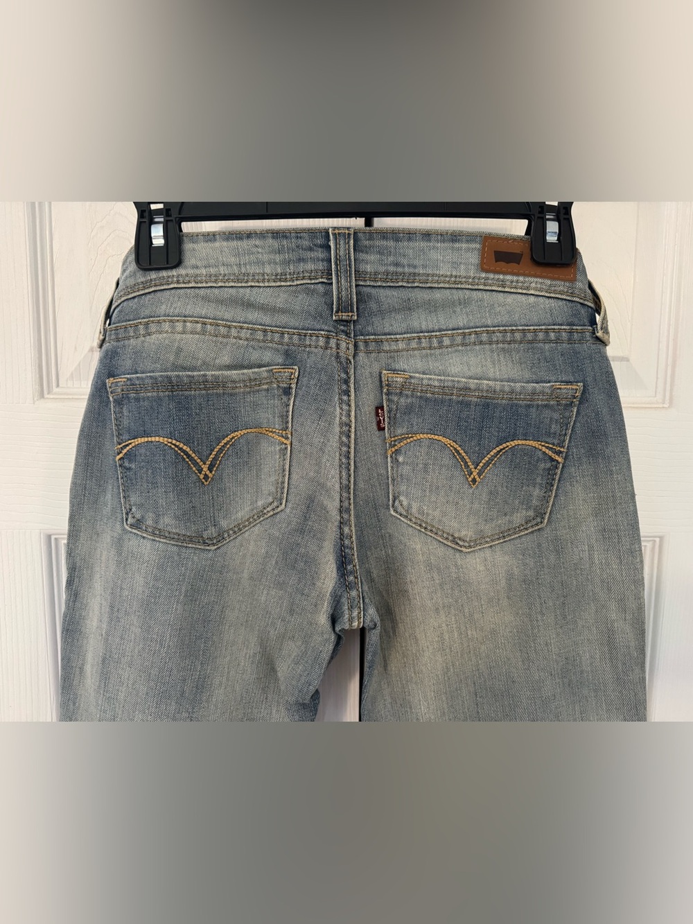Levi’s Demi Curve, Low Rise, Skinny, Light Blue Women's Jeans